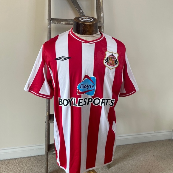 Umbro Other - Sunderland Umbro 2009/2010 Home Football Shirt Mens Large Retro Original Jersey